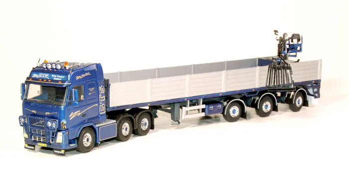 58970 Volvo FH 12 Buiter Transporte Steinaufleger und KRAN