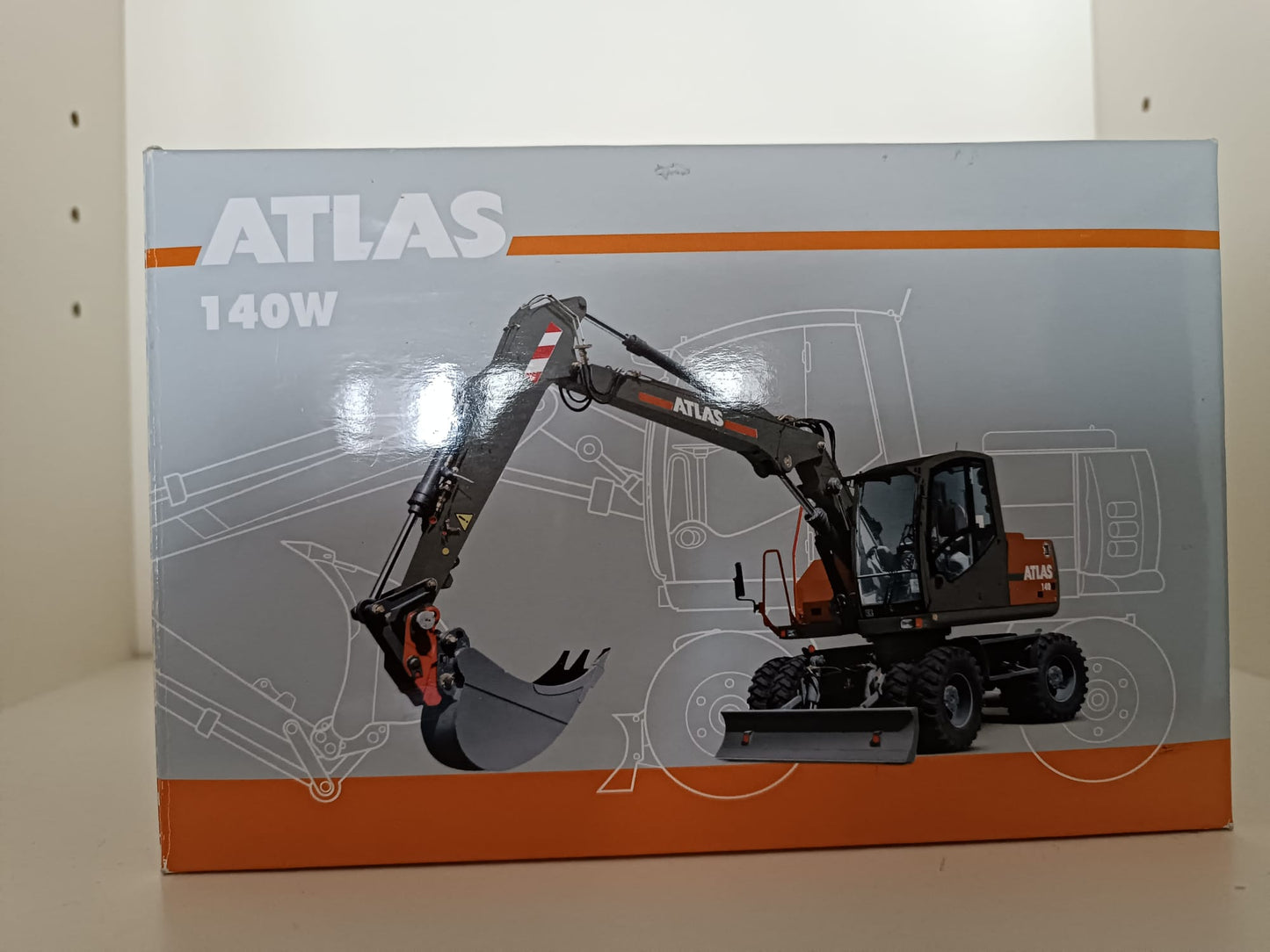 837 Radbagger 140 W NZG 1:50 NEU