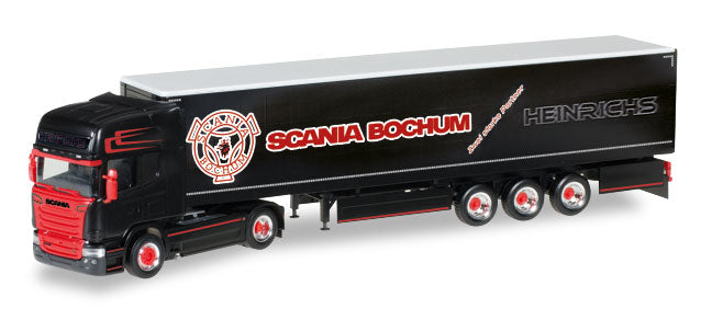 306669 Scania R TL Gardinenplanen-Sattelzug "Heinrichs"
