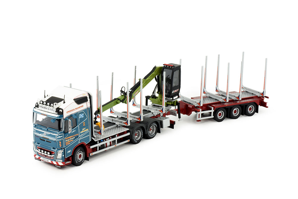 84850 Volvo FH 04 Holzkippwagen Großbritannien