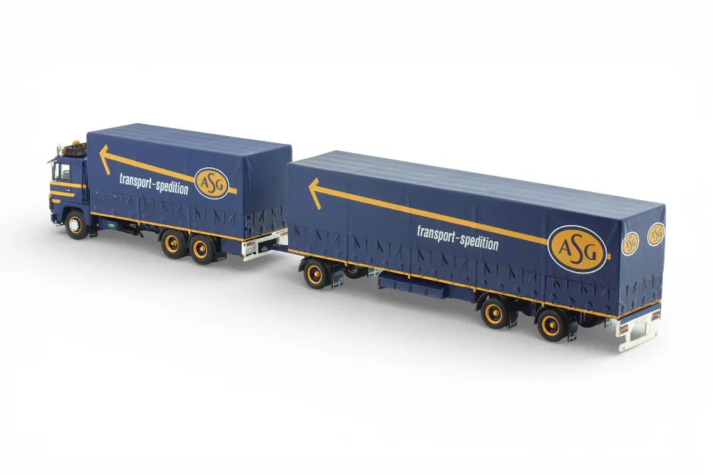 86006 Scania Motorwagen mit Anhänger ASG OVP