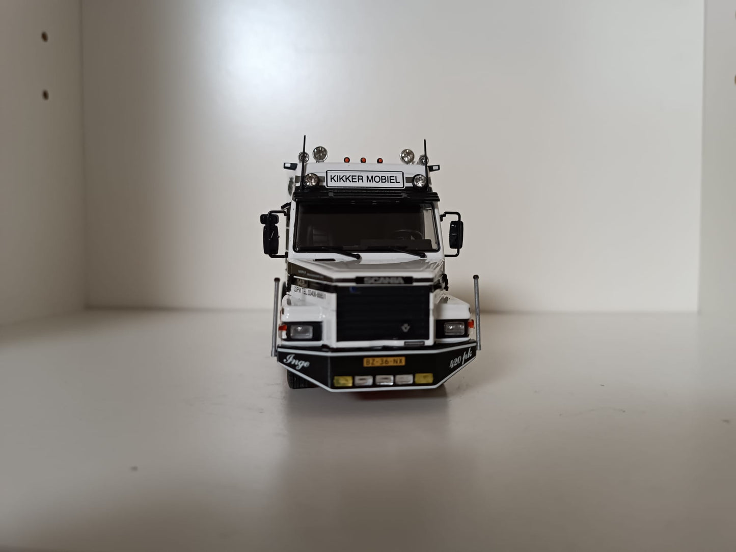 75131 Scania Hauber 142 SZM weiß Neu und OVP