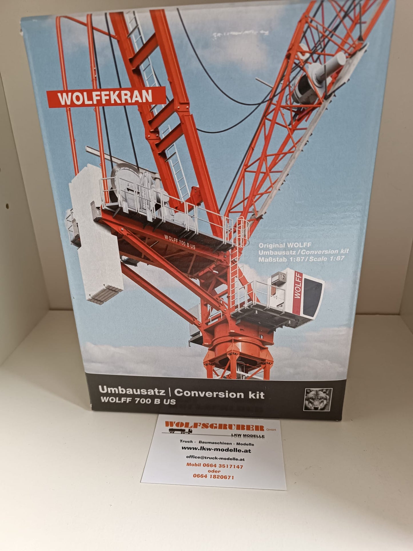 98031-0 Wolfkran 700 B US mit Fly Jib