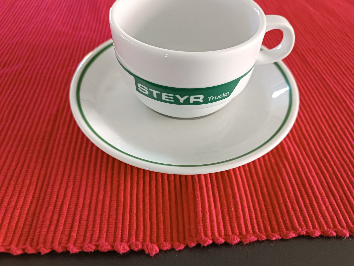 02 STEYR Kaffeetasse mit Untertasse