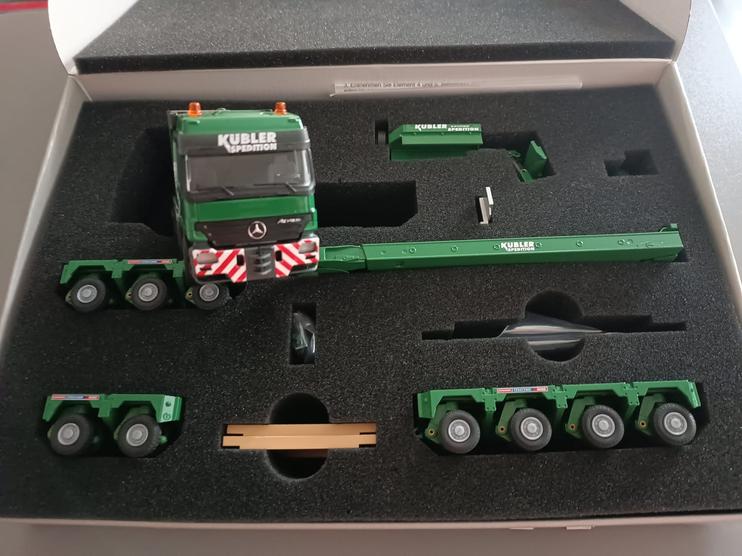 40125-0 MB Actros 4-achs SZM Schwerlast "KÜBLER - SET"