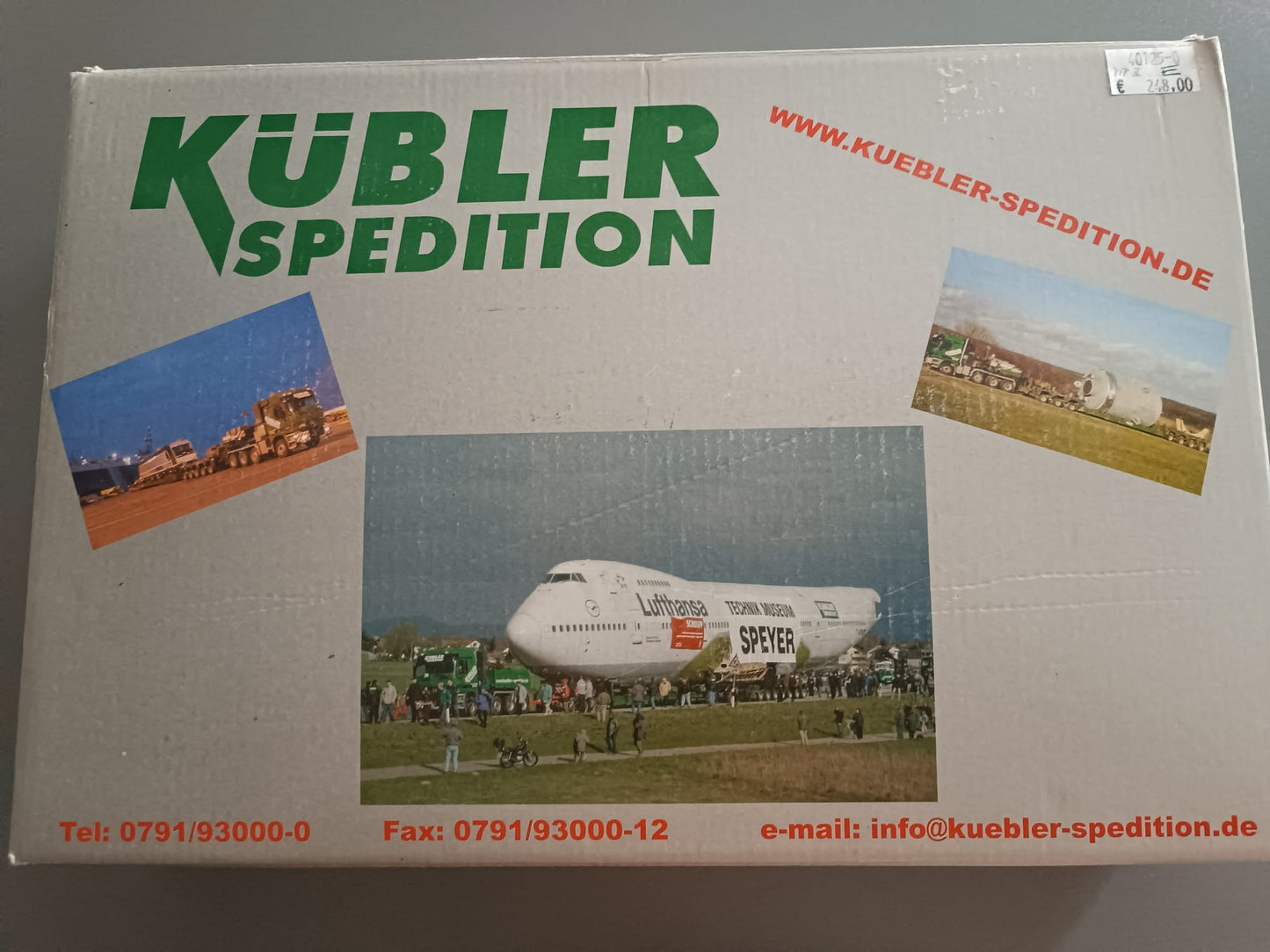 40125-0 MB Actros 4-achs SZM Schwerlast "KÜBLER - SET"