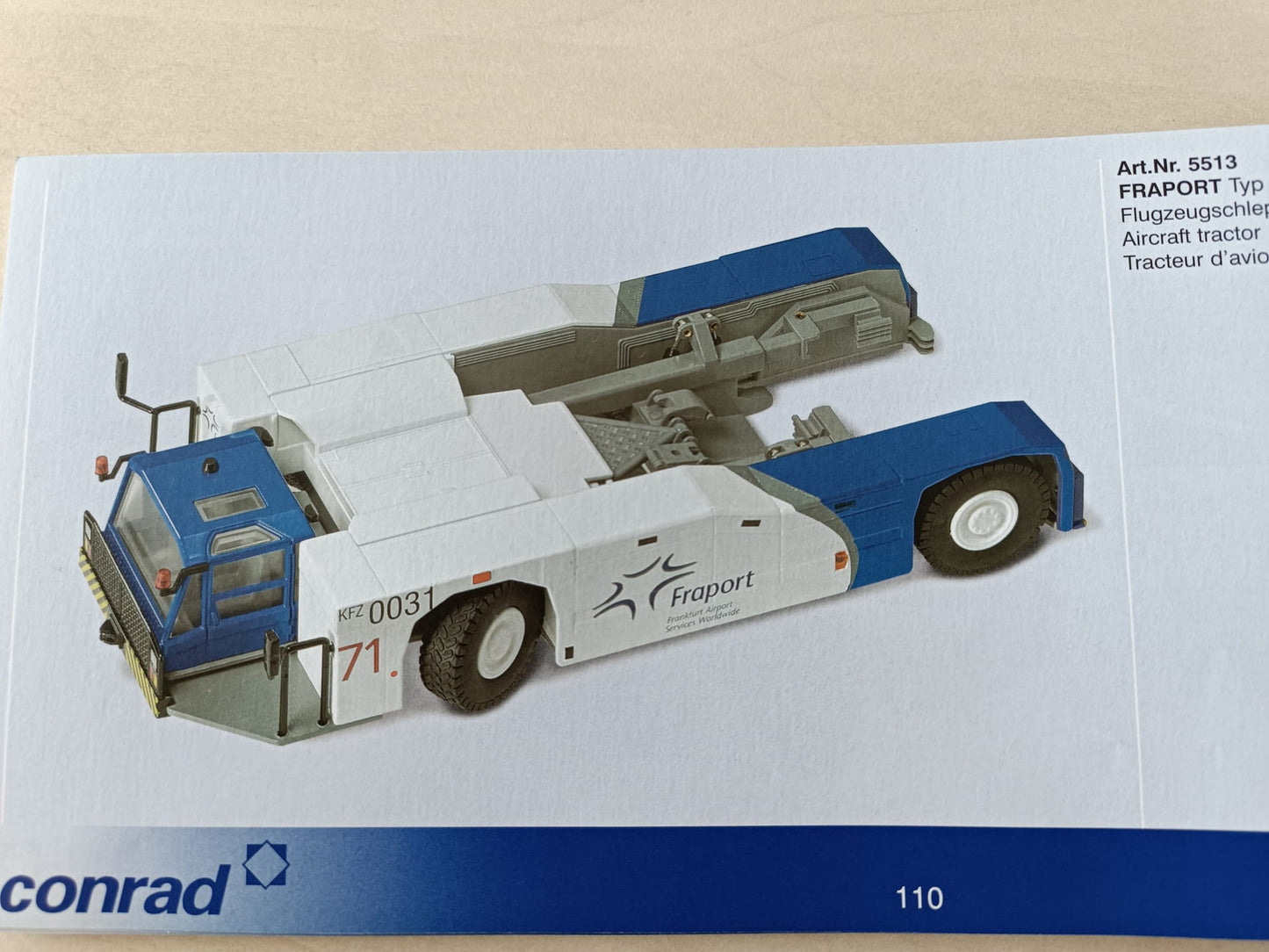 5513 Flugzeugschlepper