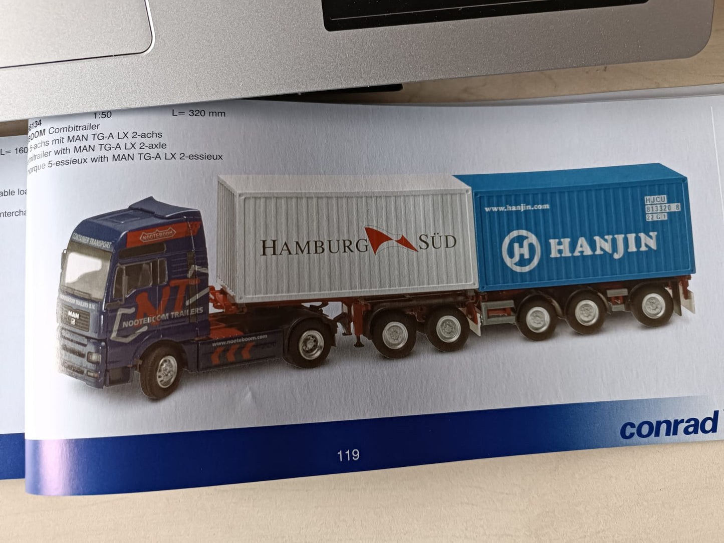 66134 MAN TG-A LX 2-achs - 5 -achs Aufliegr SET