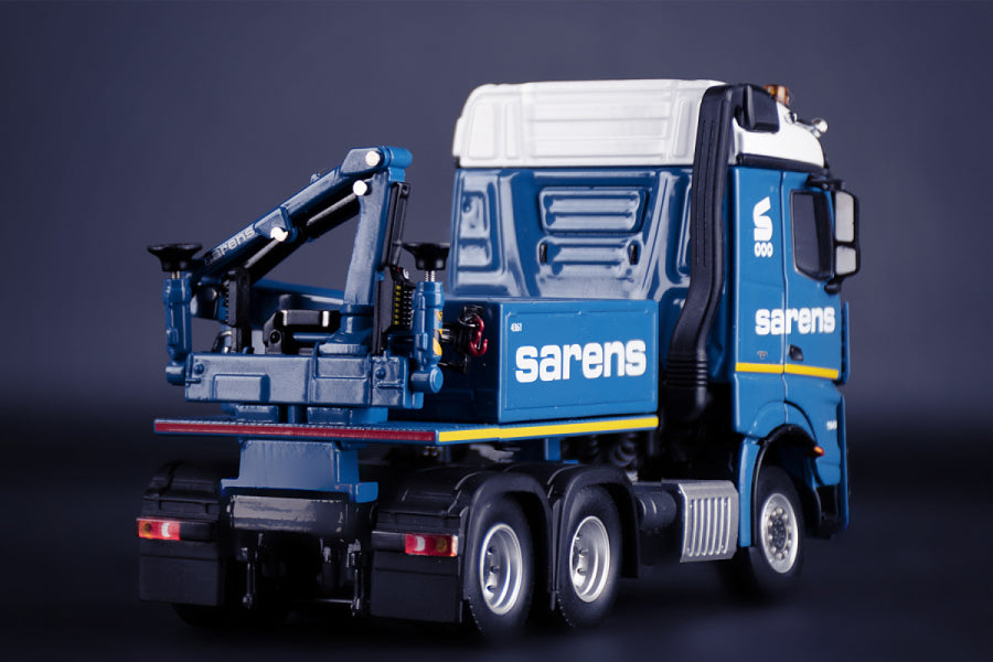 20-1071 Sarens Schwerlastbrücke mit Kran