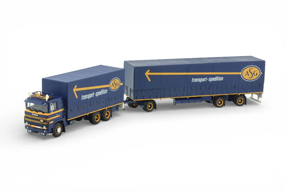 86006 Scania Motorwagen mit Anhänger ASG OVP