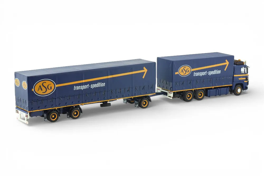 86006 Scania Motorwagen mit Anhänger ASG OVP