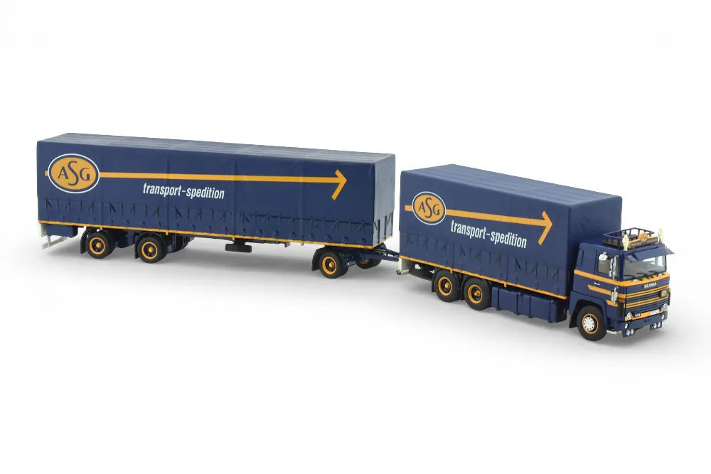 86006 Scania Motorwagen mit Anhänger ASG OVP