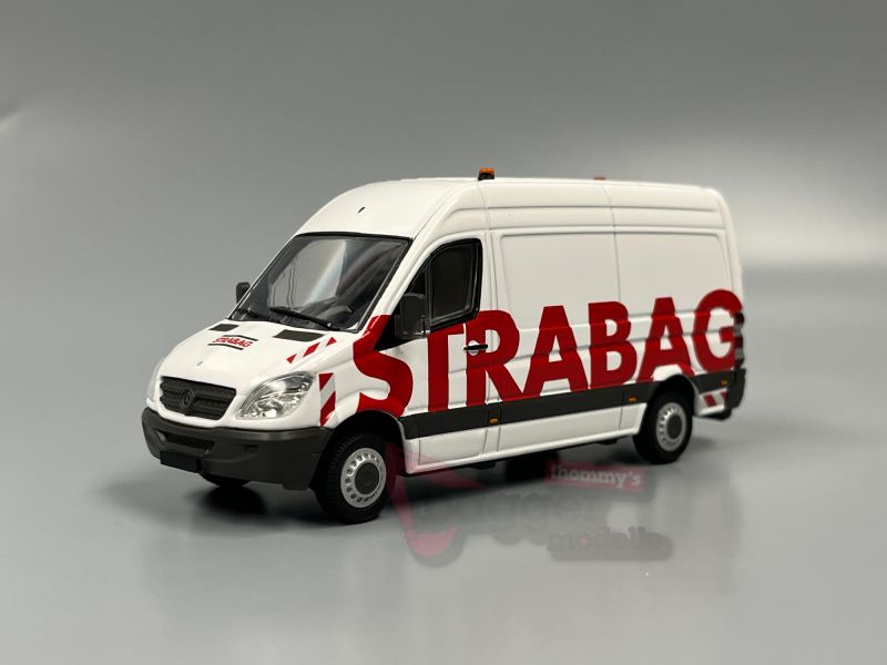02-3858 NEU Eingetroffen  STRABAG Mercedes Benz Sprinter limitierter Auflage