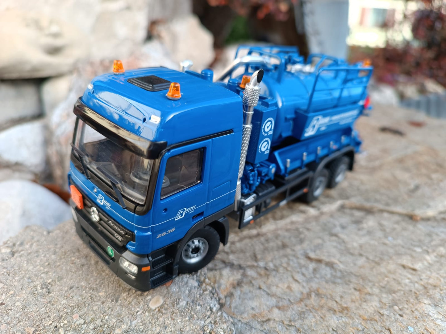 55103 Saugwagen mit Zubehör ROHRER