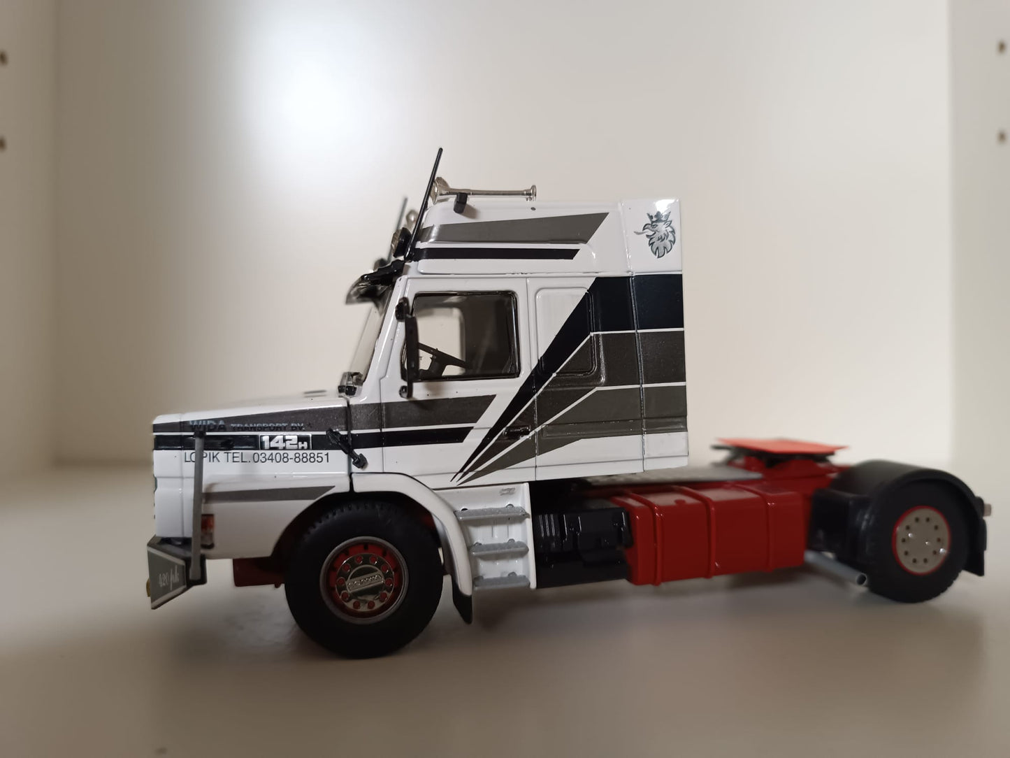 75131 Scania Hauber 142 SZM weiß Neu und OVP